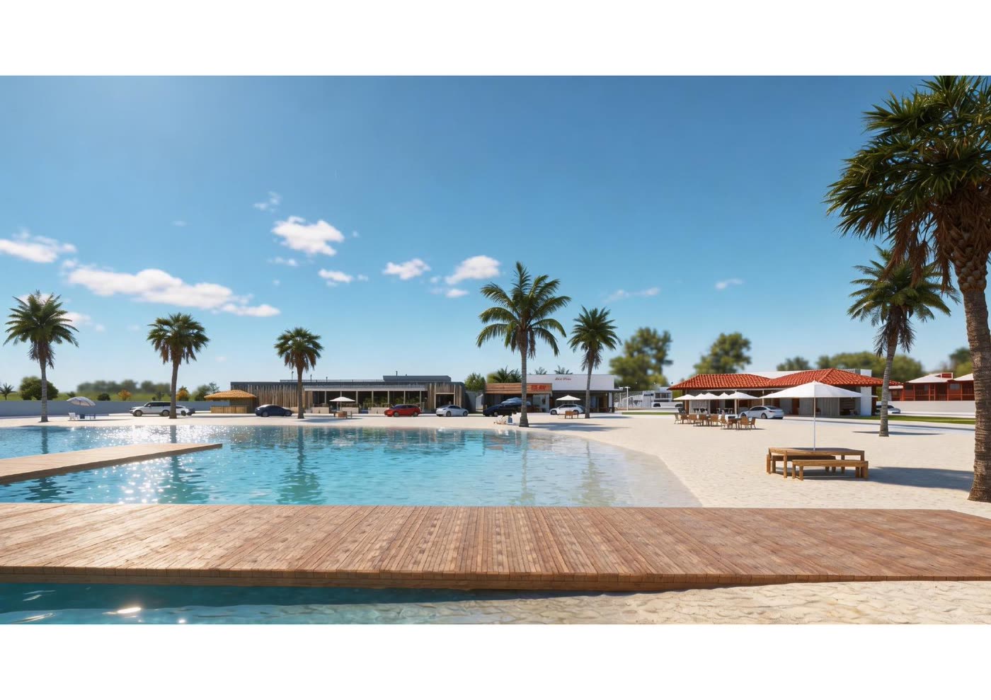 Clube com piscina Coliseum